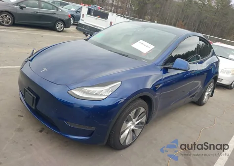 2020 Tesla Model Y Long Range Dual Motor All-Wheel Drive from USA, damaged, VIN 5YJYGDEE1LF015607